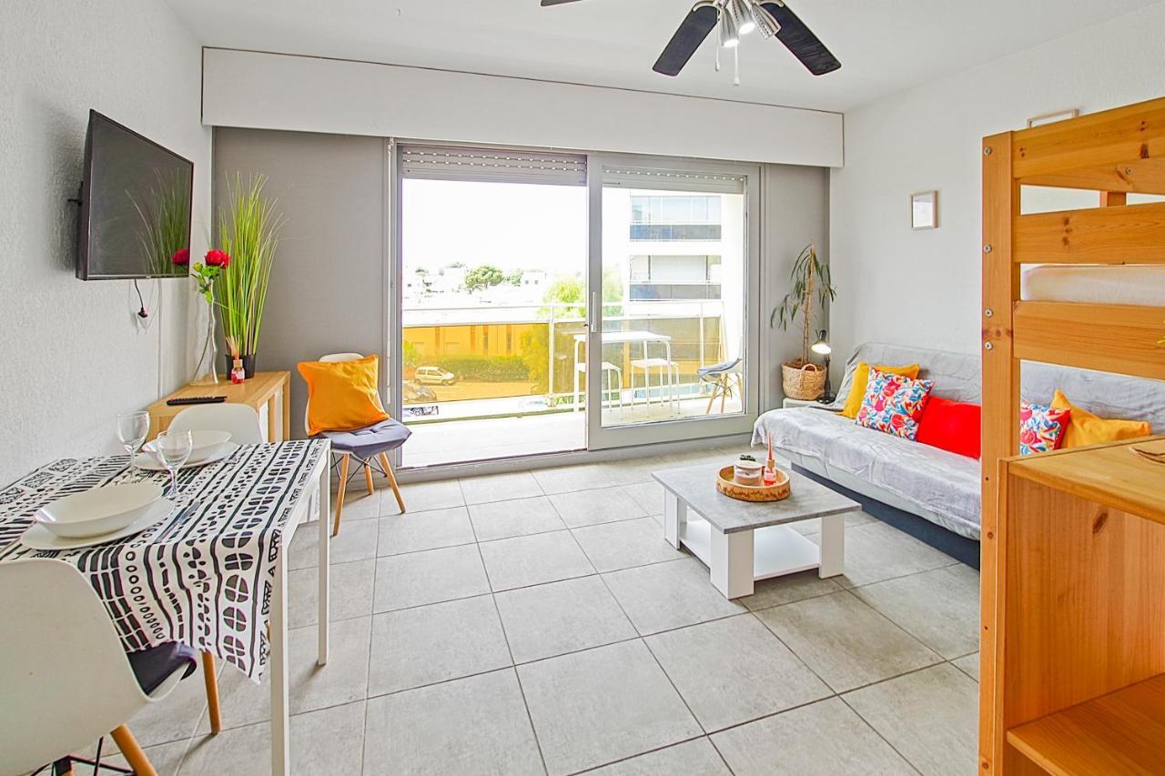 Studio Moderne Avec Parking Et Piscine- 313 Canet Exterior foto