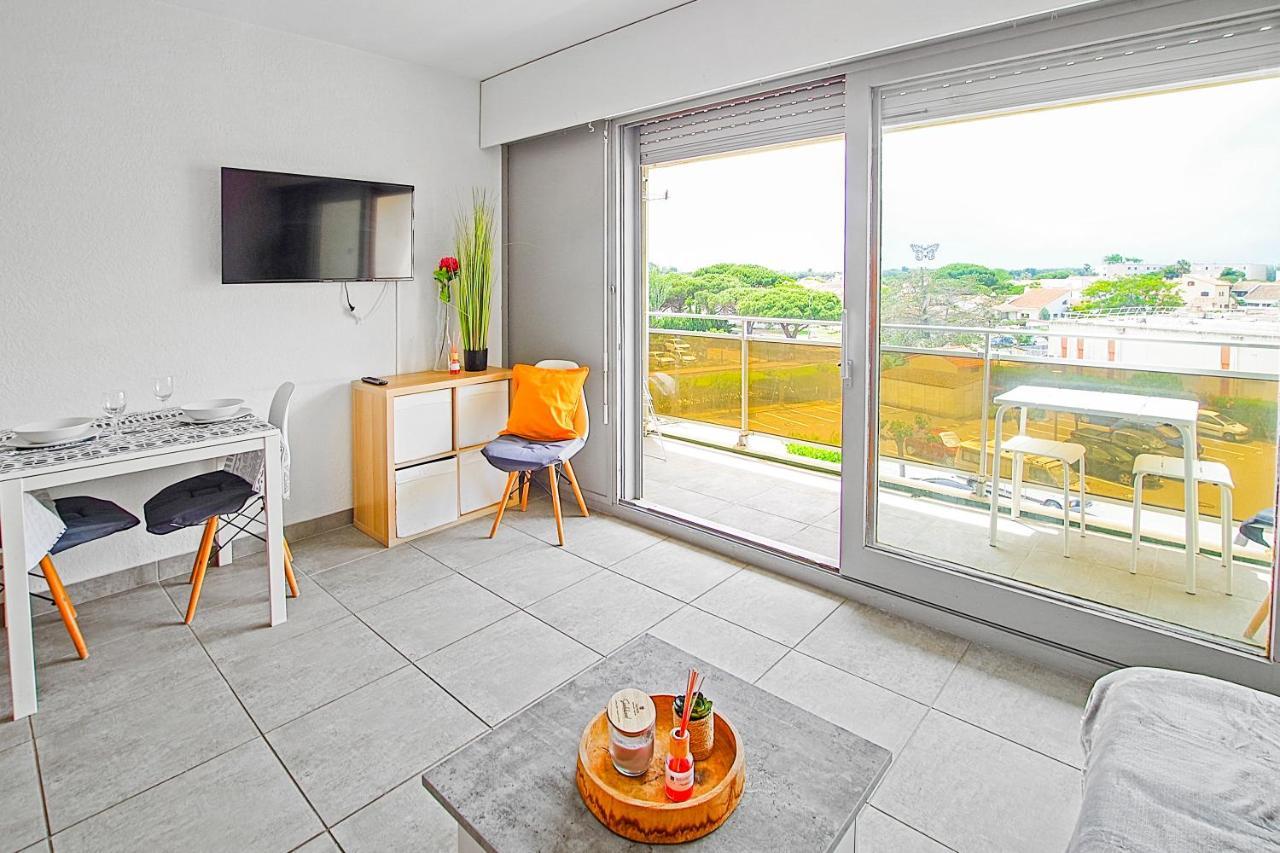 Studio Moderne Avec Parking Et Piscine- 313 Canet Exterior foto