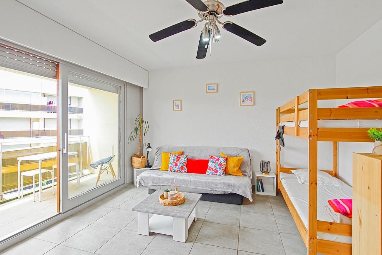 Studio Moderne Avec Parking Et Piscine- 313 Canet Exterior foto