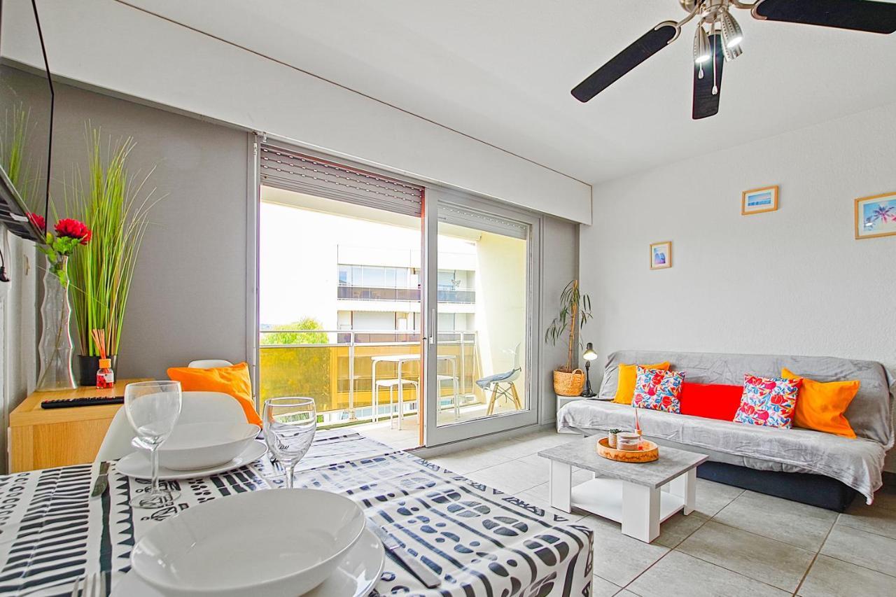 Studio Moderne Avec Parking Et Piscine- 313 Canet Exterior foto