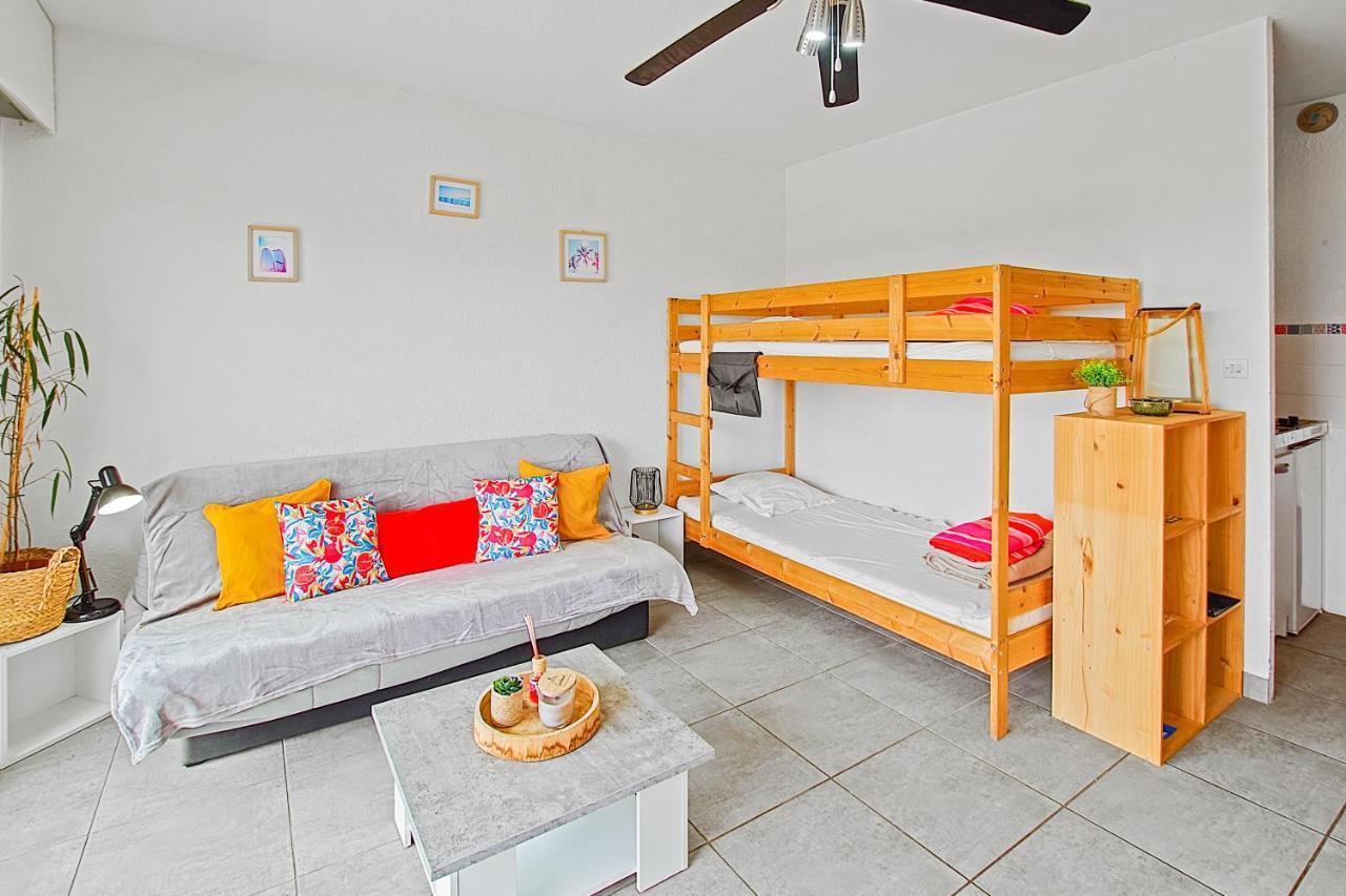 Studio Moderne Avec Parking Et Piscine- 313 Canet Exterior foto